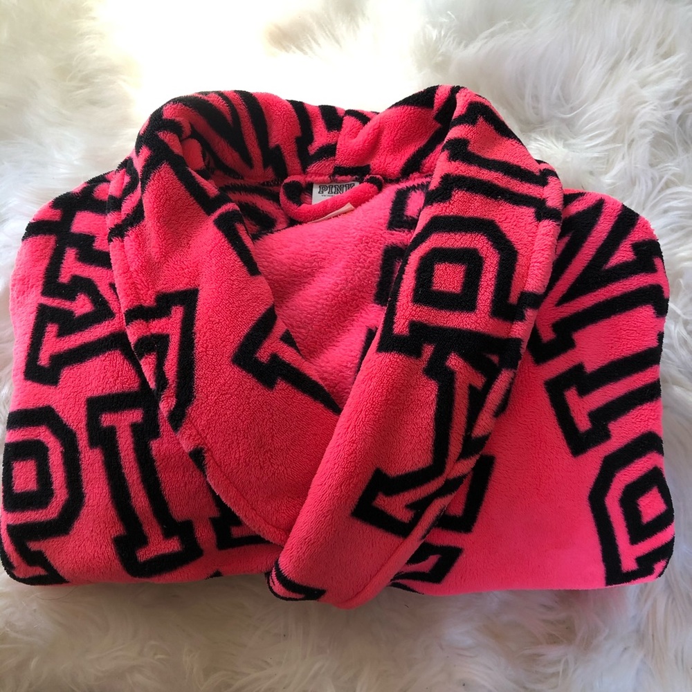 Victoria’s Secret plush PINK Robe